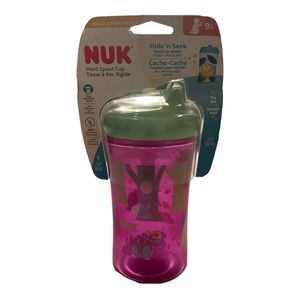 NUK Hide 'n Seek Touch to reveal Hard Spout Sippy Cup 9m+ NWT